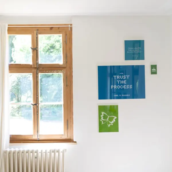 SinnesRaum der Praxis im Sinneswald für den Klangworkshop